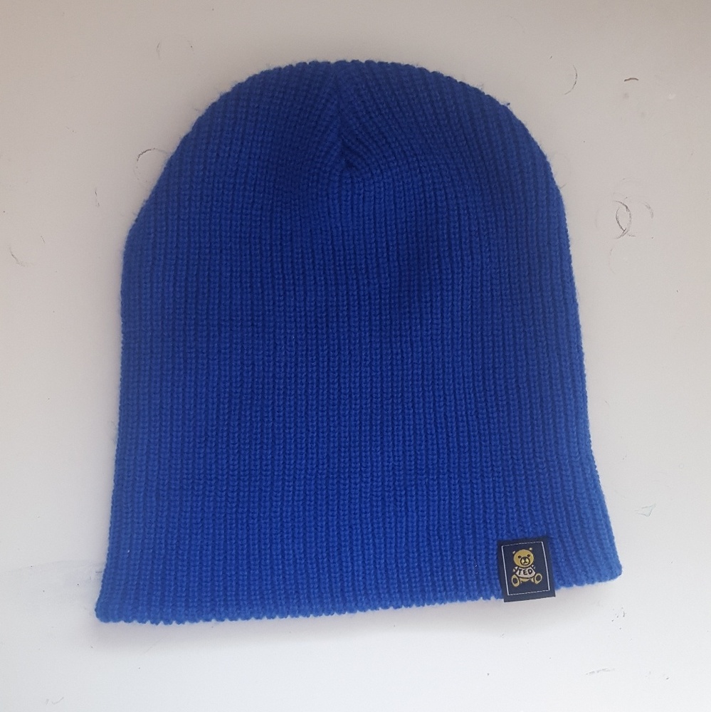 Teddy Fresh blue beanie